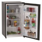 Avanti® Compact All- Refrigerator, 3.2 Cu Ft, Energy Star Rated, Auto Defrost, Black